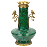 Фарфоровая ваза с малахитовым узором MALACHITE варинант исполнения - 1 | Loft Concept в Челябинске