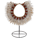 Этническое ожерелье из ракушек на подставке Ethnic Necklace Sharp Lacy Shells варинант исполнения - 1 | Loft Concept в Челябинске