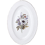 Обеденный сервиз из фарфора с рисунком цветов на 6 персон 23 предмета Garden Whisper Porcelain Set  варинант исполнения - 7 | Loft Concept в Челябинске