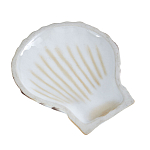 Фигурка из фарфора в виде ракушки морского гребешка Marine Tridacna варинант исполнения - 2 | Loft Concept в Челябинске