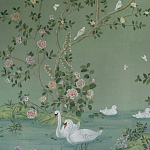 Обои ручная роспись Harpsden blue варинант исполнения - 1 | Loft Concept в Челябинске