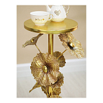 Столик приставной из металла с основанием в виде цветочной композиции Flower Arrangement Table варинант исполнения - 6 | Loft Concept в Челябинске