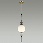 Подвесной светильник со вставками из керамики SkyEast Duo варинант исполнения - 4 | Loft Concept в Челябинске