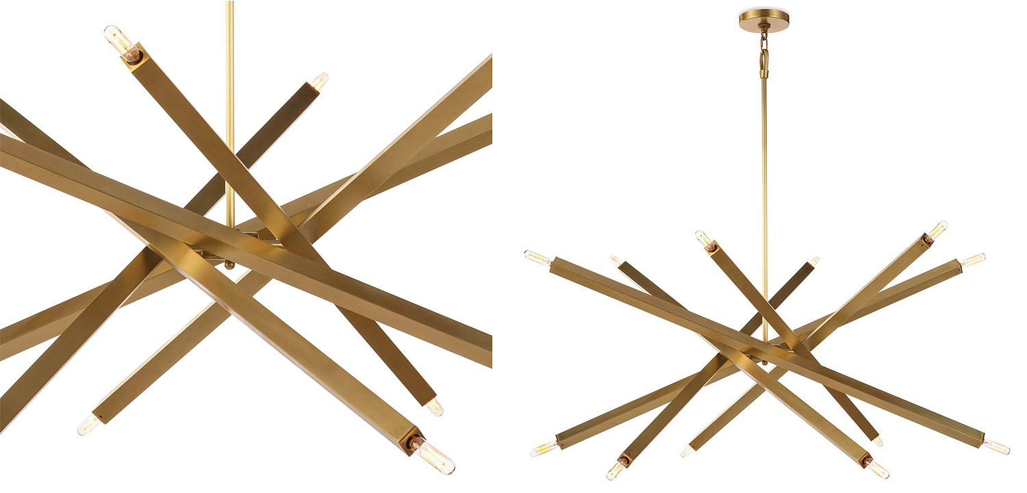 Люстра Blathmac Brass Chandelier Люстра Blathmac Brass Chandelier - Loft-Concept в Челябинске