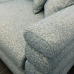 Дизайнерский Диван Lancaster Серо-голубое букле варинант исполнения - 1 | Loft Concept в Челябинске