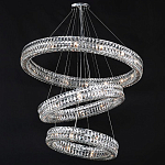 Хрустальная Люстра Элизабет из трех колец Хром  варинант исполнения - 1 | Loft Concept в Челябинске