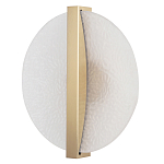 Бра с белым матовым стеклянным плафоном круглой формы Soft Glow Harmony варинант исполнения - 3 | Loft Concept в Челябинске