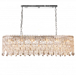 Люстра овальная с хрустальными подвесками Roul Crystal Light варинант исполнения - 4 | Loft Concept в Челябинске