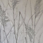 Ботаническое панно Тростник 3 варинант исполнения - 3 | Loft Concept в Челябинске