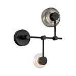 Бра с 2-мя плафонами разного диаметра и цвета Polyhedron варинант исполнения - 1 | Loft Concept в Челябинске