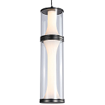 Подвесной светильник со стеклянным плафоном Trina Flask Black Hanging Lamp варинант исполнения - 3 | Loft Concept в Челябинске