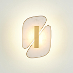 Бра с мраморными вставками Marble Plates варинант исполнения - 2 | Loft Concept в Челябинске