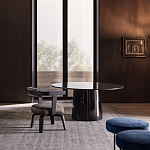 Дизайнерский круглый обеденный стол MATEO Dining Table варинант исполнения - 2 | Loft Concept в Челябинске