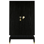 Платяной шкаф Elsa Dreams Black с 2-мя фасадами варинант исполнения - 5 | Loft Concept в Челябинске