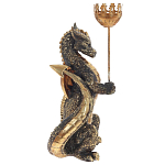 Подсвечник в виде дракона Dragon Candlestick Red Gold Blue Green варинант исполнения - 2 | Loft Concept в Челябинске