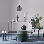 Подсвечник фигурный голубой Bright Accent 33 см варинант исполнения - 4 | Loft Concept в Челябинске