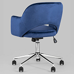 Кресло для компьютерного стола Veloury Blue варинант исполнения - 6 | Loft Concept в Челябинске