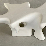 Кофейный стол природной формы Sirius White Coffee Table варинант исполнения - 1 | Loft Concept в Челябинске