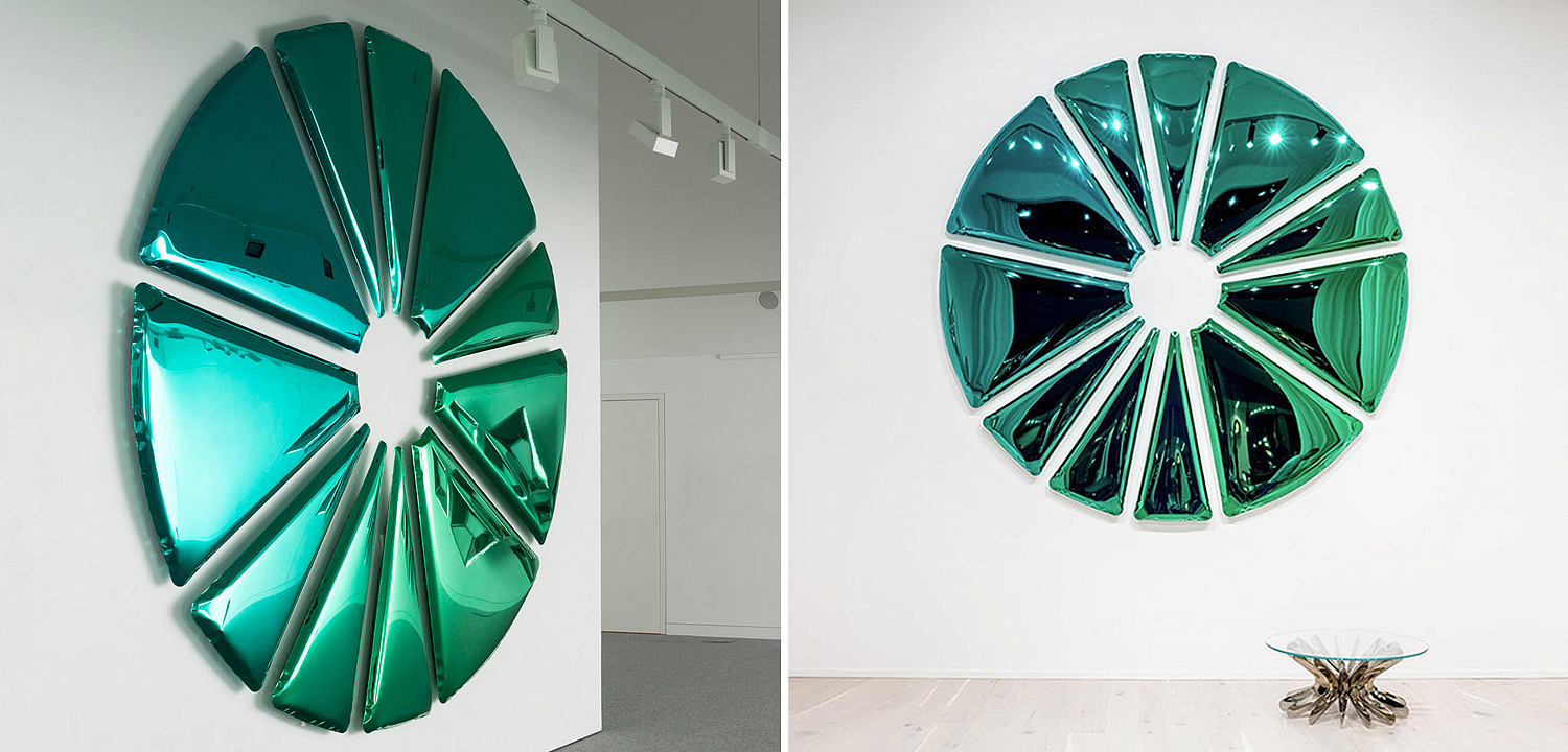 Арт-объект на стену Nucleus Gradient, Monumental Wall Sculpture Арт-объект на стену Nucleus Gradient, Monumental Wall Sculpture - Loft-Concept в Челябинске