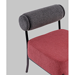 Кресло Ponpoun тёмно-серый бордо варинант исполнения - 2 | Loft Concept в Челябинске