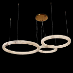 Люстра с 3-мя кольцами из натурального камня Minerals of Light варинант исполнения - 2 | Loft Concept в Челябинске