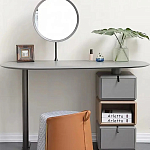 Консоль с зеркалом и  3-мя вращающимися ящиками Eloida варинант исполнения - 3 | Loft Concept в Челябинске