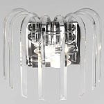 Бра цвета никель с изогнутыми хрустальными элементами Radiant Ribbons варинант исполнения - 2 | Loft Concept в Челябинске