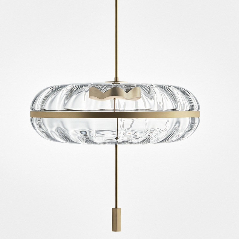 Люстра Gallotti Radice Jolie Прозрачное Стекло Золотой Люстра Gallotti Radice Jolie Прозрачное Стекло Золотой в Челябинске | Loft Concept