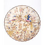 Чаша с цветочным орнаментом на ножке в виде бронзового ангела Eden Garden варинант исполнения - 4 | Loft Concept в Челябинске