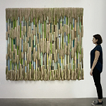 Художественный панно макраме Wall decor Voice the Forest варинант исполнения - 1 | Loft Concept в Челябинске