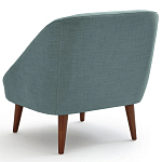 Кресло бирюзовое Pauley Turquoise Armchair варинант исполнения - 3 | Loft Concept в Челябинске