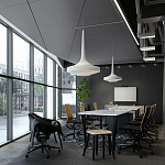 Подвесной вязаный белый светильник «Лампа Марракеша» варинант исполнения - 2 | Loft Concept в Челябинске