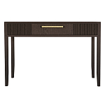 Элегантная Консоль Primo с выдвижным ящиком Темный орех варинант исполнения - 6 | Loft Concept в Челябинске