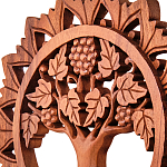 Панно из дерева круглое Osier Panel With Trees варинант исполнения - 2 | Loft Concept в Челябинске