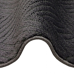 Ковер из полиэстера Black and white continent варинант исполнения - 3 | Loft Concept в Челябинске