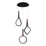 Подвесной светильник с геометрическими источниками света Geometric Architecture of Light варинант исполнения - 1 | Loft Concept в Челябинске