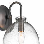 Бра с куполообразным прозрачным плафоном Glass Dome with Seeds варинант исполнения - 1 | Loft Concept в Челябинске