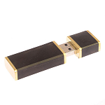 Флешка на 32 гб из натурального камня Обсидиан Черный Stone Flash Drive варинант исполнения - 3 | Loft Concept в Челябинске