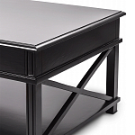 Широкий кофейный столик с ящиком Monsignor варинант исполнения - 2 | Loft Concept в Челябинске