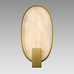 Бра с гравировкой на акриловом плафоне Gravyura Bronze варинант исполнения - 4 | Loft Concept в Челябинске