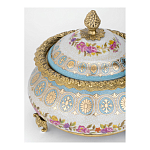 Шкатулка фарфоровая с цветочной росписью Eden Garden варинант исполнения - 2 | Loft Concept в Челябинске