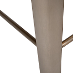 Стул барный светло-серый из экокожи Spectacular High Bar Stool варинант исполнения - 6 | Loft Concept в Челябинске