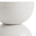 Приставной столик белого цвета Bead варинант исполнения - 3 | Loft Concept в Челябинске