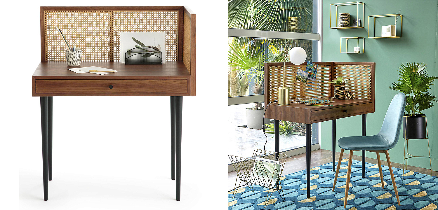 Рабочий стол Agnar Wicker Table Рабочий стол Agnar Wicker Table - Loft-Concept в Челябинске