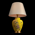 Настольная лампа желтая с изображением птиц Slip Away варинант исполнения - 10 | Loft Concept в Челябинске