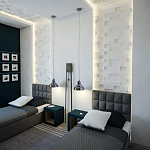 Гипсовая 3D Панель M-109 варинант исполнения - 2 | Loft Concept в Челябинске