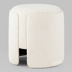 Дизайнерский Пуф Букле Poof Alice White Boucle  варинант исполнения - 3 | Loft Concept в Челябинске