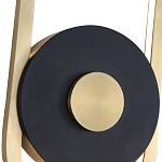 Бра с овальной рамой цвета латунь Midnight Orbit варинант исполнения - 1 | Loft Concept в Челябинске