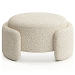 Круглая Оттоманка Alice ткань букле варинант исполнения - 2 | Loft Concept в Челябинске
