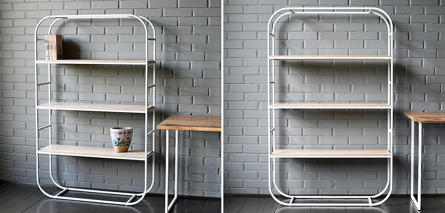 Стеллаж Parson Industrial Metal Rust Rack Стеллаж Parson Industrial Metal Rust Rack - Loft-Concept в Челябинске